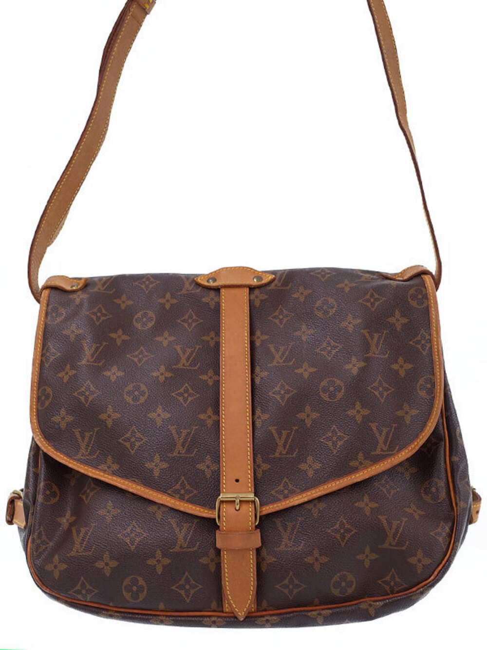Louis Vuitton Monogram Saumur Shoulder Bag
